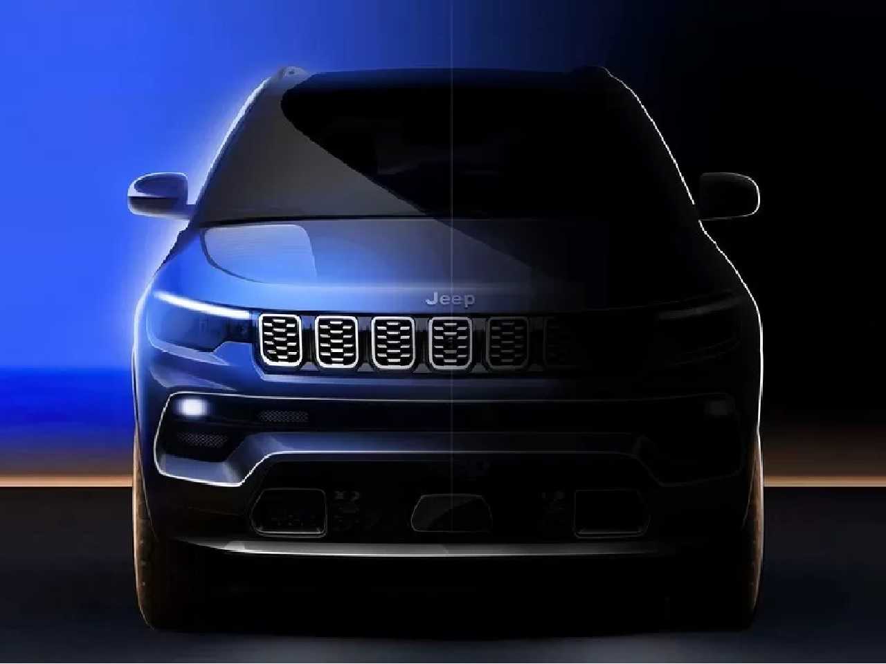 Alguns esquetes do novo Jeep Compass j?teriam sido divulgados